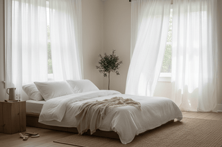 Textile Layering for Summer Comfort: Create a Cool, Calm Home - Flatiron-Home