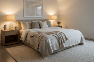 Bedroom Refresh: Textiles & Lighting for Deeper Sleep - Flatiron-Home