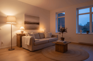Layered Lighting for Calm Evenings - Flatiron-Home