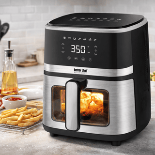 Better Chef Stainless Steel 5L Digital Display Air Fryer | Flatiron Home - Flatiron - Home