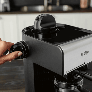 Mr. Coffee Café Steam Espresso and Cappuccino Machine with Milk Frothi