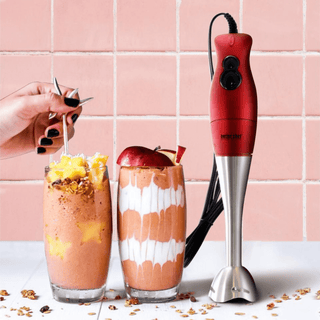 Better Chef 200W DualPro Immersion Blender Hand - Mixer with Cup and Beater - Flatiron - Home