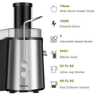 2-Speed Electric Juicer – Wide Chute | Flatiron Home - Flatiron Home