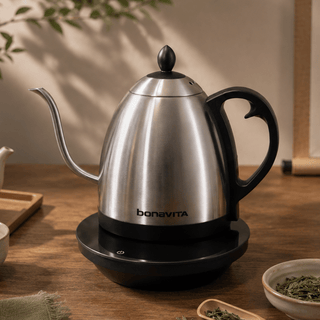 Bonavita Cosmopolitan 1.0L Gooseneck Precision Temperature Electric Kettle - Flatiron-Home
