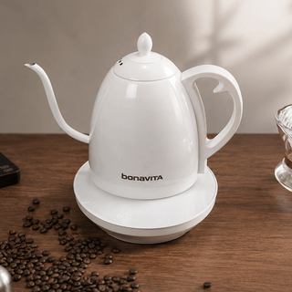 Bonavita Cosmopolitan 1.0L Gooseneck Precision Temperature Electric Kettle - Flatiron-Home