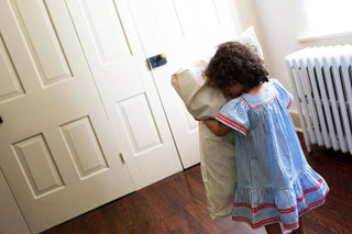 Natural Cotton Bed Pillowcases - Flatiron - Home