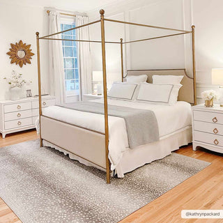 Pointblank Black & Gray Antelope Print Area Rug | Flatiron Home - Flatiron - Home