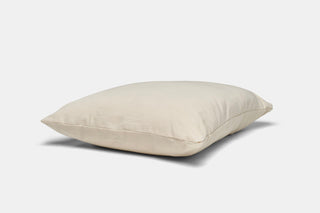 Natural Cotton Pillow With Wool Filling | Flatiron Home - Flatiron - Home