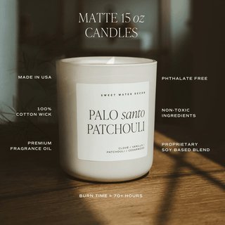 Mango and Coconut Soy Candle - 15oz Premium Hand - Poured | Tropical Beach Escape Scent - Flatiron - Home