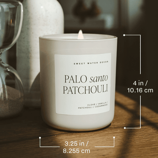 Mango and Coconut Soy Candle - 15oz Premium Hand - Poured | Tropical Beach Escape Scent - Flatiron - Home