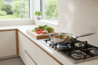 CRISTEL Castel Pro® Stainless Steel Wok | Flatiron Home Kitchen - Flatiron-Home