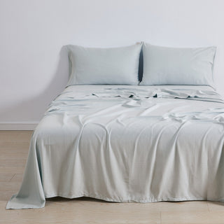TENCEL™ Lyocell & Linen Blend Sheet Set - Magdalena Collection - Flatiron-Home