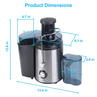 Centrifugal Juicer | 1000W Wide-Feed Juice Extractor | Flatiron Home Kitchen