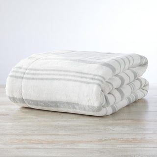 Velvet Plush Sherpa Luxury Bed Blanket - Kinsley Collection - Flatiron-Home