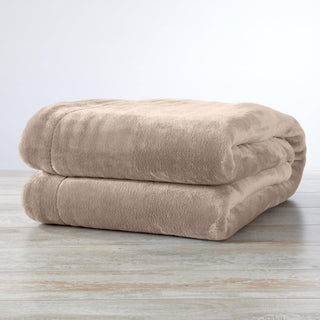 Velvet Plush Sherpa Luxury Bed Blanket - Kinsley Collection - Flatiron-Home