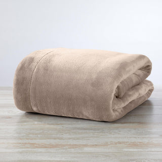 Velvet Plush Sherpa Luxury Bed Blanket - Kinsley Collection - Flatiron-Home