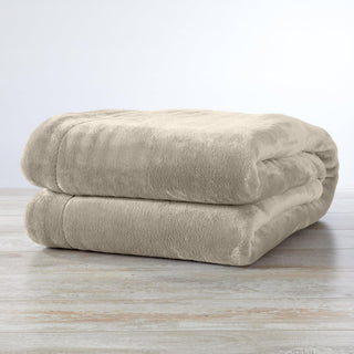 Velvet Plush Sherpa Luxury Bed Blanket - Kinsley Collection - Flatiron-Home