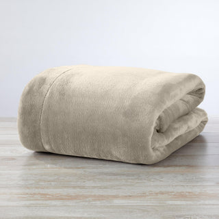 Velvet Plush Sherpa Luxury Bed Blanket - Kinsley Collection - Flatiron-Home