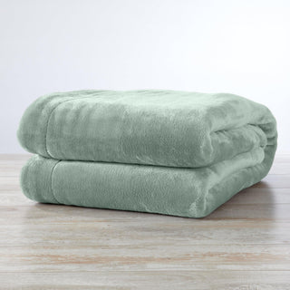 Velvet Plush Sherpa Luxury Bed Blanket - Kinsley Collection - Flatiron-Home