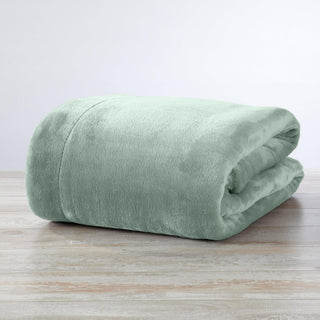 Velvet Plush Sherpa Luxury Bed Blanket - Kinsley Collection - Flatiron-Home