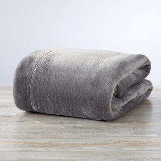 Velvet Plush Sherpa Luxury Bed Blanket - Kinsley Collection - Flatiron-Home