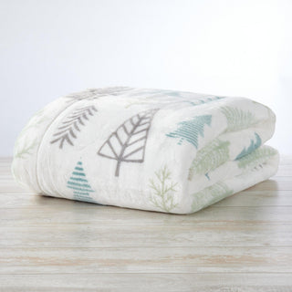 Velvet Plush Sherpa Luxury Bed Blanket - Kinsley Collection - Flatiron-Home