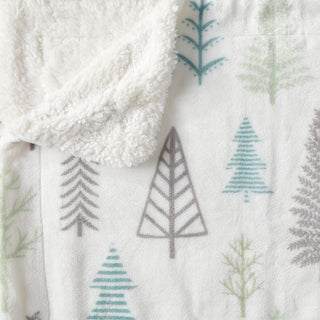 Velvet Plush Sherpa Luxury Bed Blanket - Kinsley Collection - Flatiron-Home