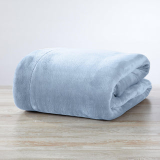 Velvet Plush Sherpa Luxury Bed Blanket - Kinsley Collection - Flatiron-Home