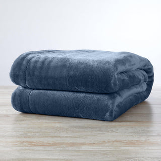 Velvet Plush Sherpa Luxury Bed Blanket - Kinsley Collection - Flatiron-Home