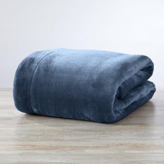 Velvet Plush Sherpa Luxury Bed Blanket - Kinsley Collection - Flatiron-Home