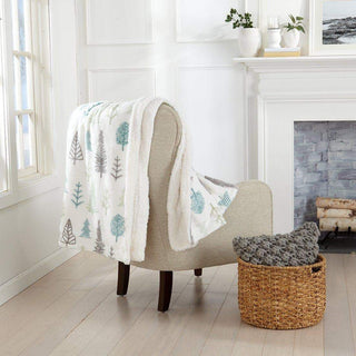 Velvet Plush Sherpa Luxury Bed Blanket - Kinsley Collection - Flatiron-Home