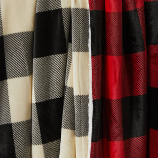 Velvet Plush Sherpa Luxury Bed Blanket - Kinsley Collection - Flatiron-Home