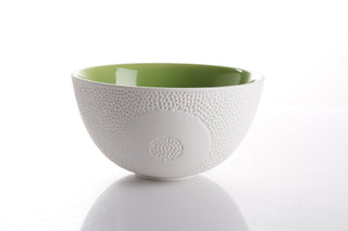 Nesting textured bowls