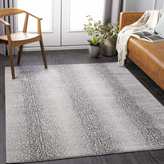 Pointblank Black & Gray Antelope Print Area Rug | Flatiron Home - Flatiron - Home