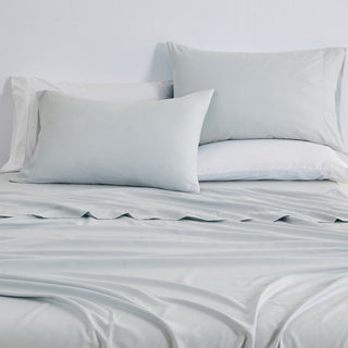 TENCEL™ Lyocell & Linen Blend Sheet Set - Magdalena Collection - Flatiron-Home