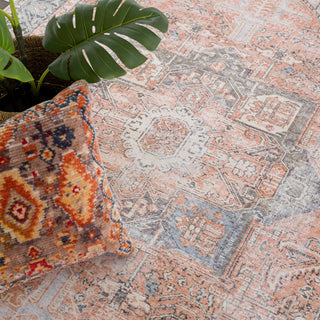 Rosman Distressed Washable Area Rug - Flatiron - Home
