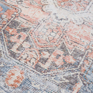 Rosman Distressed Washable Area Rug - Flatiron - Home