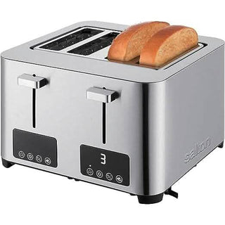 Salton Digital 4-Slice Toaster – Stainless Steel | Flatiron Home - Flatiron Home