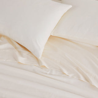 TENCEL™ Lyocell & Linen Blend Sheet Set - Magdalena Collection - Flatiron-Home